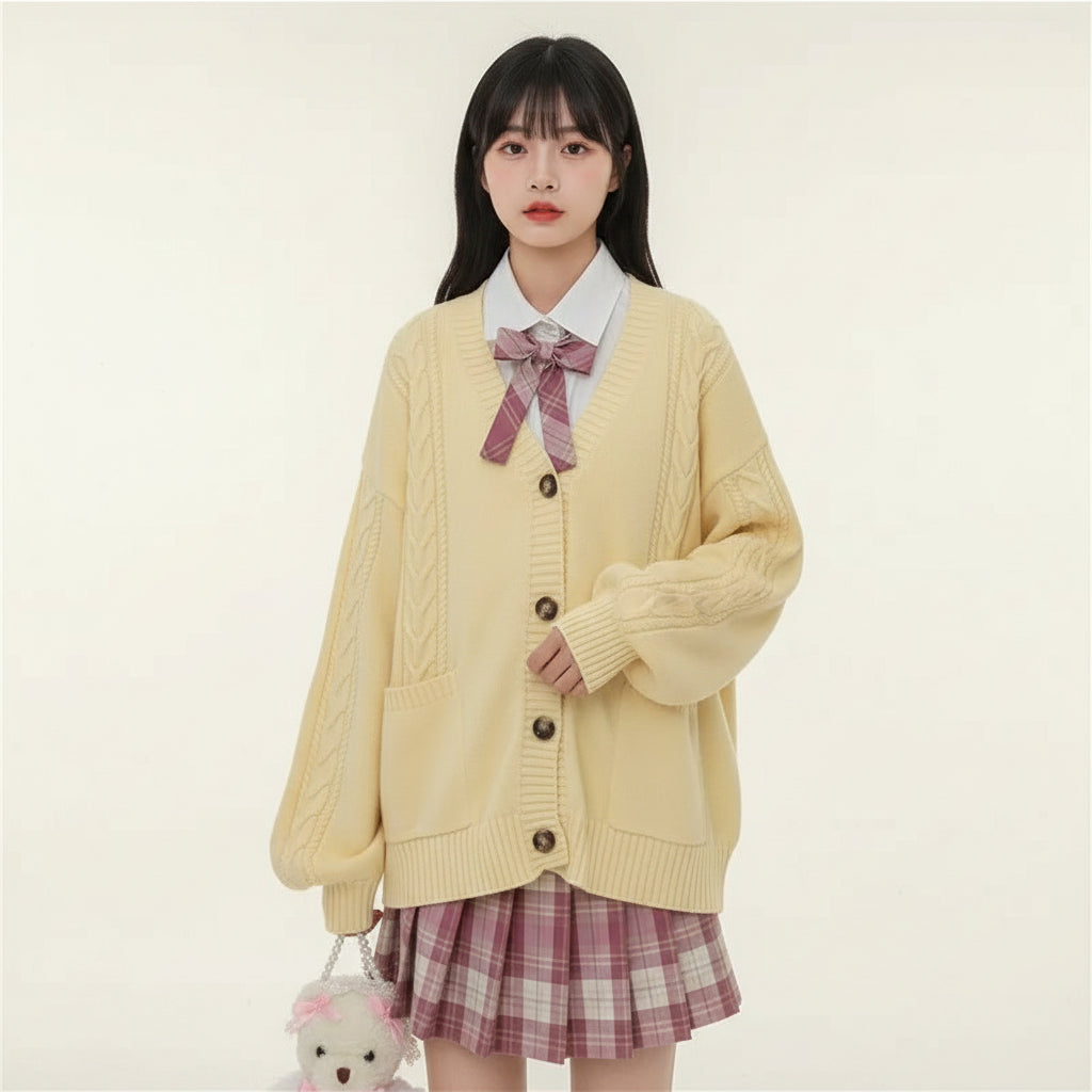 Autumn Sweet Women Hoodies Loose Hooded Sailor Collar Cute Lace Patchwork Female Zip Up Hoodies - Vusy Kawaii Shop