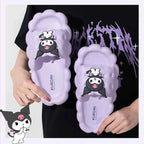 Anime Sanrios Hello Kittys Slippers Cartoon Cinnamoroll Kuromi Women Indoor Slippers Anti-Slip House Flat Slipper Couples Slides