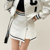 
jupe blanche