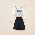 Slimming Slim Fit Square Collar Puff Sleeve Elastic Waist - Vusy Kawaii Shop
