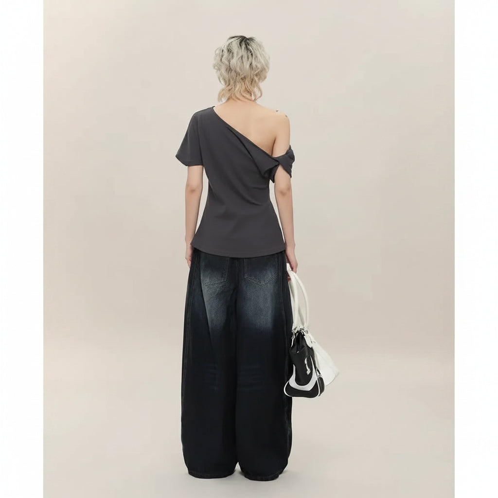 Streetwear Oversized T-Shirt Summer Vintage Print Casual - Vusy Kawaii Shop