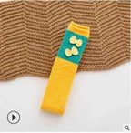 Japanese Mori Girl Animal Modeling Knee Socks Striped Cute Compression Autumn Winter Warm Sock Sleep Cozy Long Thigh High Socks