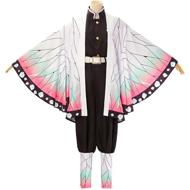 Shinobu Kocho Demon Slayer butterfly haori on mannequin, front view