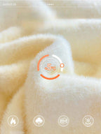Thermal Knitted Shirt Retro Red Turtleneck Sweater - Vusy Kawaii Shop
