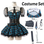 Frankie Stein Monster High full costume set with accessories, front view