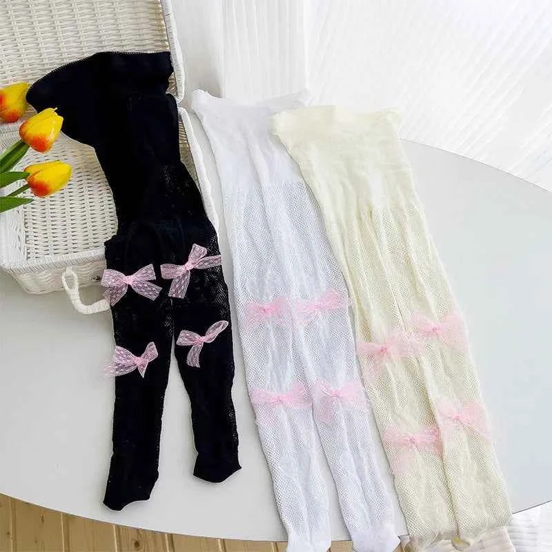 Pink Velvet Bow Embroidery Pearl Tights Pantyhose Fashion Women Tights JK Lolita Styles Sweet Girls Kawaii Cute Tights Wholesale