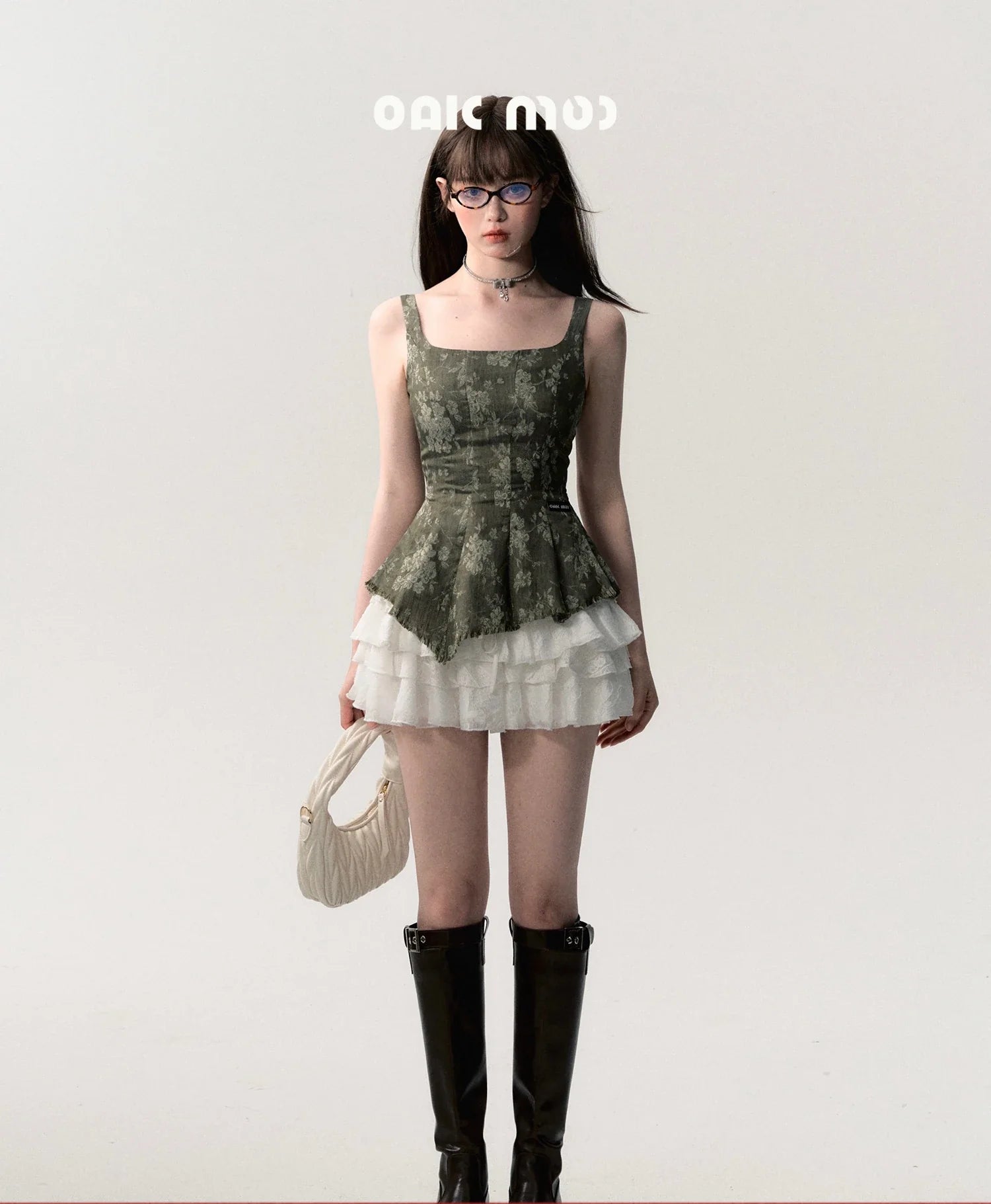 "Butterfly Craftsman" Women Summer Asymmetrical Printed - Vusy Kawaii Shop
