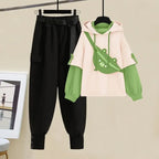 Plus Size Fashionable Sweatshirt Waist-Fitted Slimming Bell - Vusy Kawaii Shop