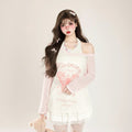 Streetwear Halter T-Shirt Korean Fashion
