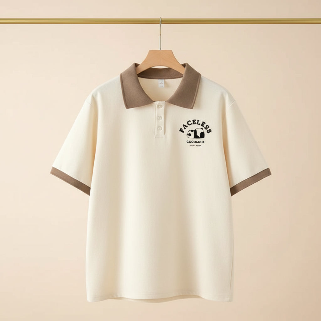 Summer Japanese Loose Polo Short-Sleeved T-Shirt Sweet Cute - Vusy Kawaii Shop
