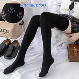 
Black With glue dots