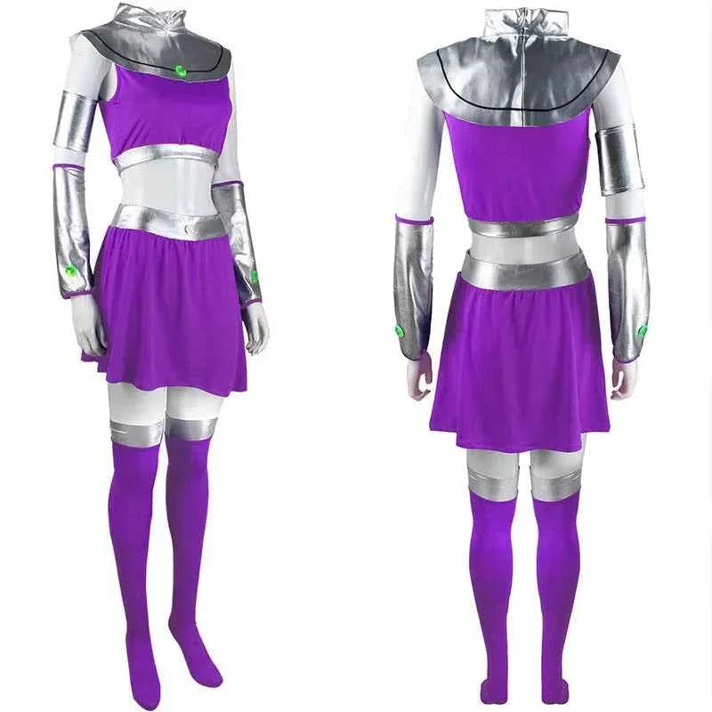 Starfire Teen Titans Cosplay Costume for Halloween