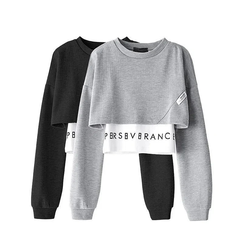 Spring Autumn Fashion Sportswear Suit Korean Sweater - Vusy Kawaii Shop