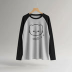 Women Clothing Cartoon Oversized T Shirts Long Sleeve O-neck - Vusy Kawaii Shop