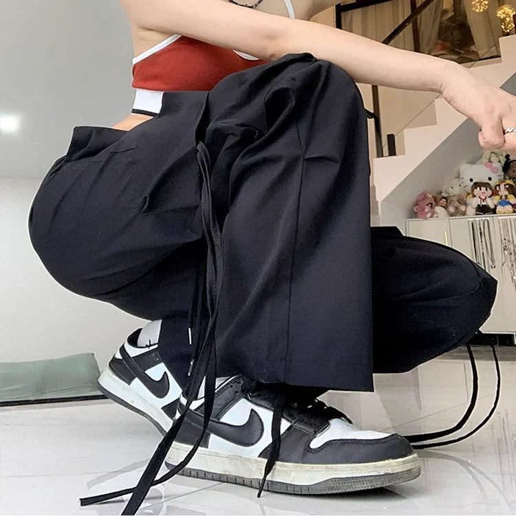 Spring Tracksuit Set Korean Elegant Fake Two-Piece Polo - Vusy Kawaii Shop