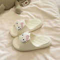 Cute Sanrio Hello Kitty Thick Sole Women Slippers Slides