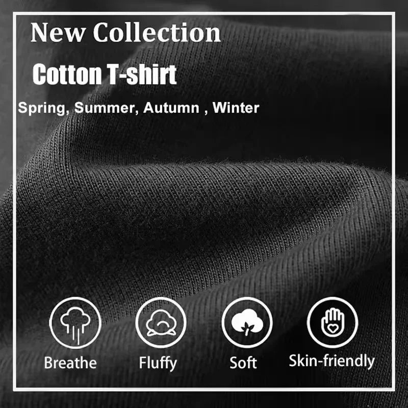Cartoon Printed Casual T-Shirt in Summer 100% Cotton - Vusy Kawaii Shop