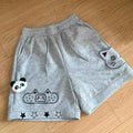 Japanese Cute Core Sweet Girl Loose Wide Leg Shorts Summer
