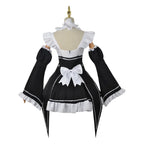 Ram and Rem maid cosplay costume, side view