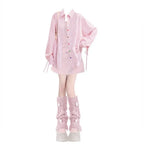 Summer Fashion in Dresses Matching Set Korean Elegant - Vusy Kawaii Shop