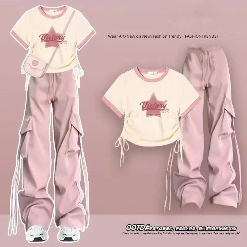 Summer Dopamine Sweet and Suit Summer Clothes Matching - Vusy Kawaii Shop