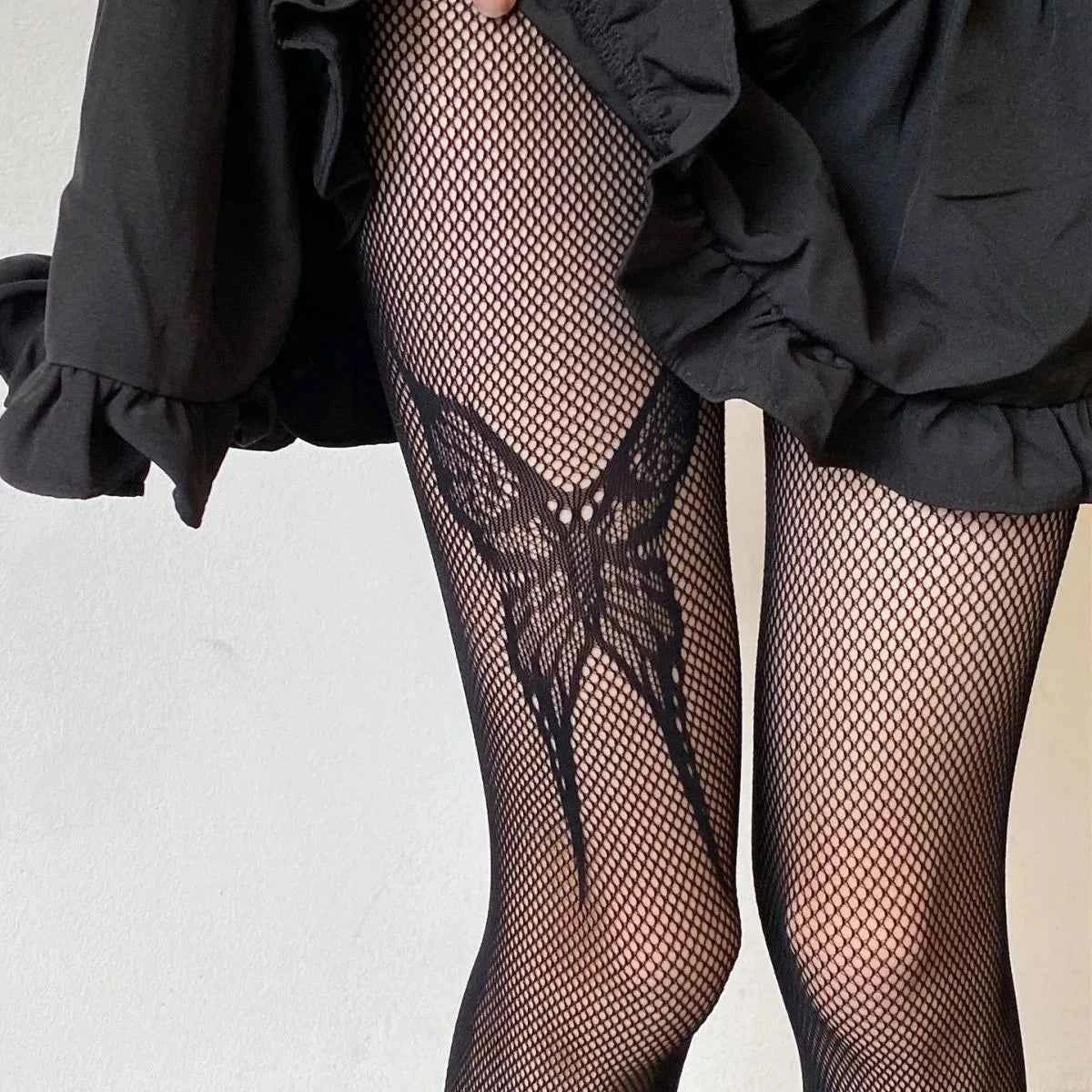 Gothic Patterned Fishnet Tights 27 Designs product image 13