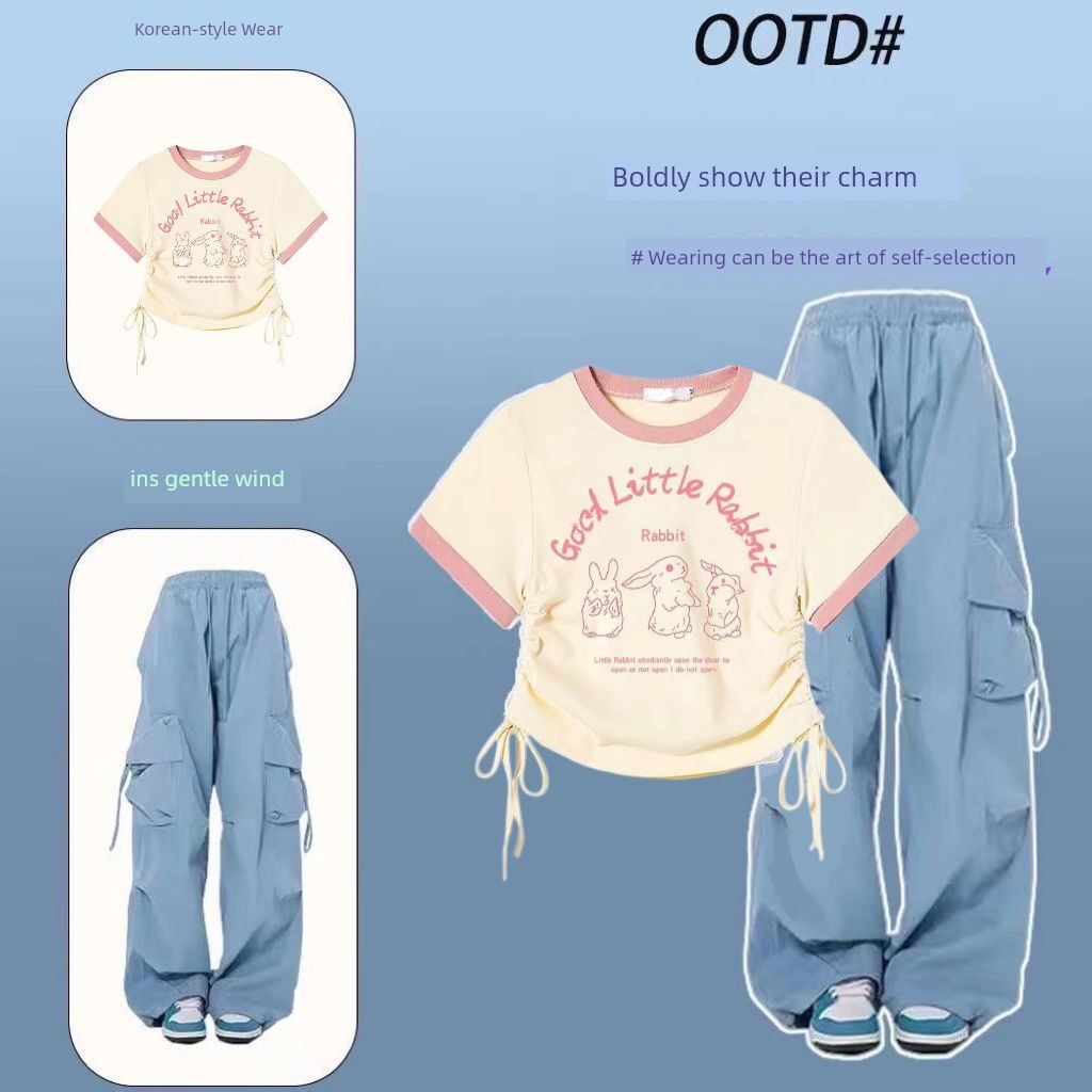 Summer Dopamine Sweet and Suit Summer Clothes Matching - Vusy Kawaii Shop