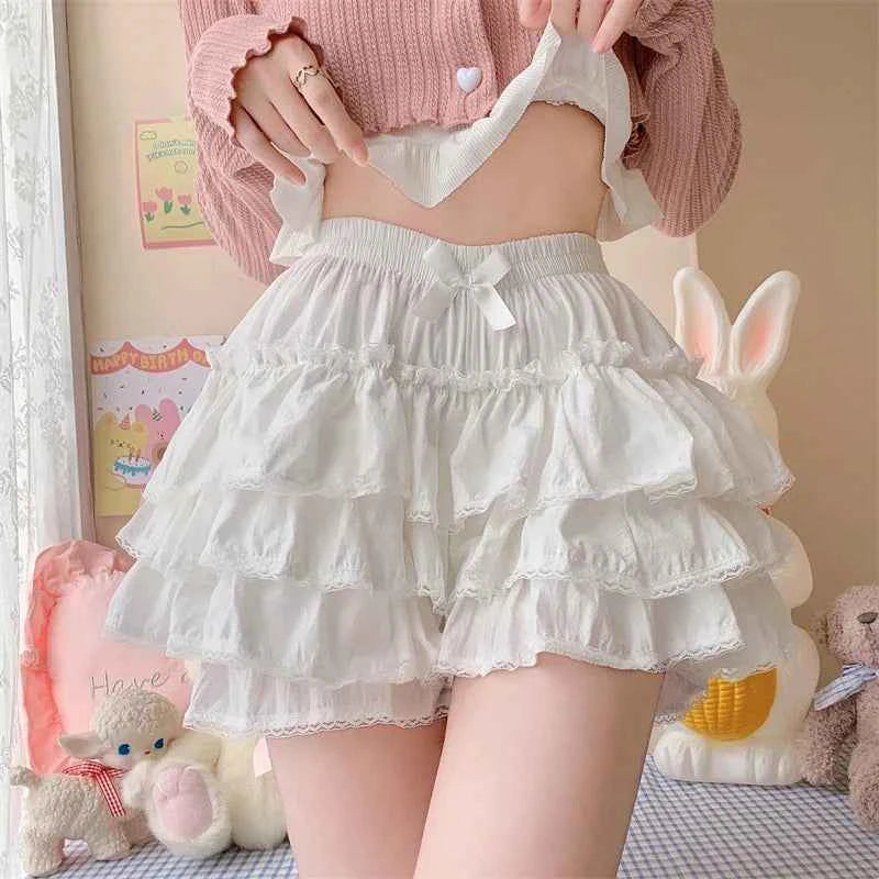 Sweet Lolita Pumpkin Skirts Pants Summer JK Bottoming Shorts