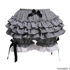 Hot Cool Stylish Summer Cute Sweet Japan Girls Sexy Lace Date Party Breathable Princess Puff Shorts Ruffles Lantern Small Pants
