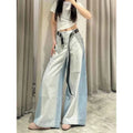 Blue Baggy Jeans Harajuku Vintage Denim Trousers High Waist