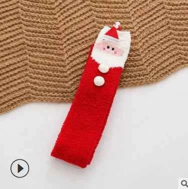Japanese Mori Girl Animal Modeling Knee Socks Striped Cute Compression Autumn Winter Warm Sock Sleep Cozy Long Thigh High Socks