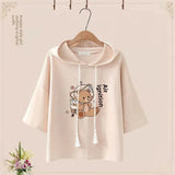 
Apricot Space Bear top one-piece