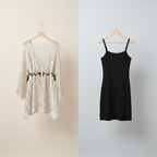 Elegant Knit Top Flowy Dress Spring Autumn Set - Vusy Kawaii Shop