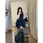 Summer Solid Women Dress All Match Slash Neck Dresses - Vusy Kawaii Shop