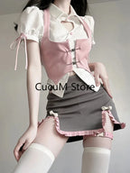 Summer Women Japanese Fashion Gyaru Girl Design Outfits 3 - Vusy Kawaii Shop