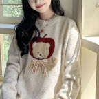 Kawaii Sweaters Cartoon Women Harajuku Sweet Knitted - Vusy Kawaii Shop