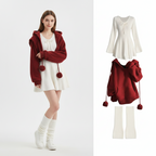 Spring Autumn Sweater Outfits Vintage Elegant Knitted - Vusy Kawaii Shop