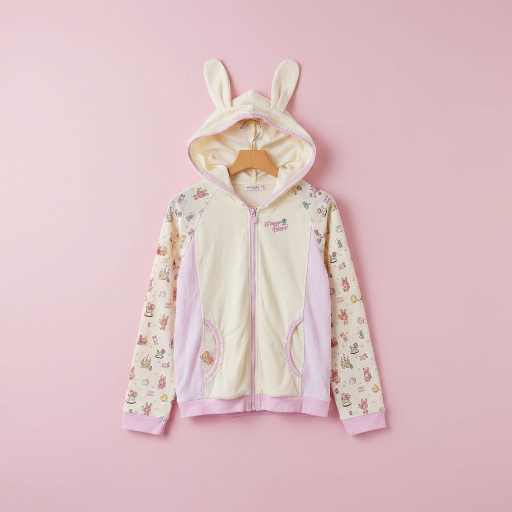 Japanese Kawaii Print Hooded Coats Women Sweatshirts - Vusy Kawaii Shop