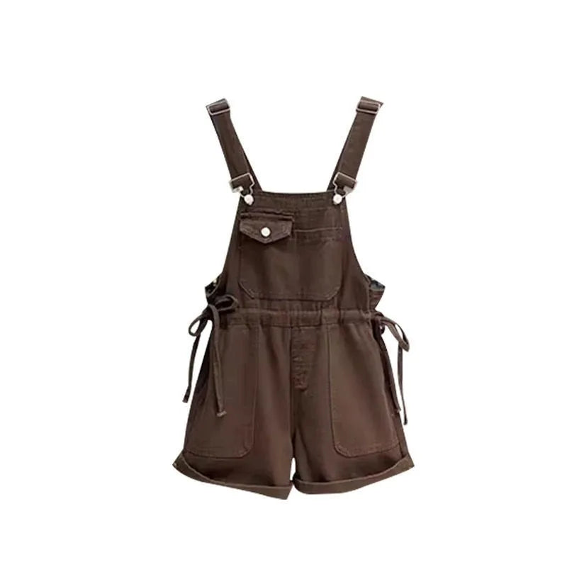 Summer Fashion Denim Shorts Matching Set Korean Elegant - Vusy Kawaii Shop