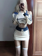Autumn Sexy Spice Girls 2 Piece Set Women Sports Suit Women - Vusy Kawaii Shop