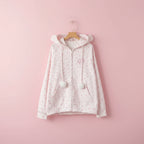 Japanese Kawaii Print Hooded Coats Women Sweatshirts - Vusy Kawaii Shop