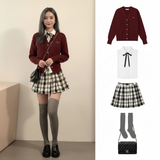 
Cardigan and shirt