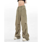 Women Spring Summer Tracksuit Korean Plaid Shirt Strap Loose - Vusy Kawaii Shop