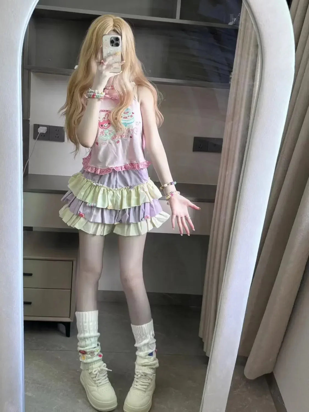 Summer Sweet Daughter Clothing 2 Piece Sets Cute Cartoon - Vusy Kawaii Shop