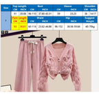 Two Piece Set in Sweater Matching Sets Korean Sweet Bow - Vusy Kawaii Shop