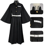 Muichiro Tokito Demon Slayer uniform with collar and belt detail