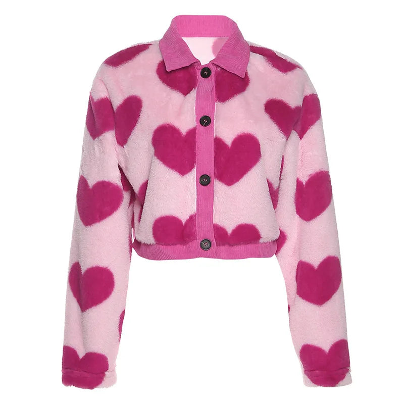 Clothing with Contrasting Colors Loose and Fashionable - Vusy Kawaii Shop