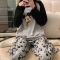 Hello Kitty Kawaii Polyester Pajama Set