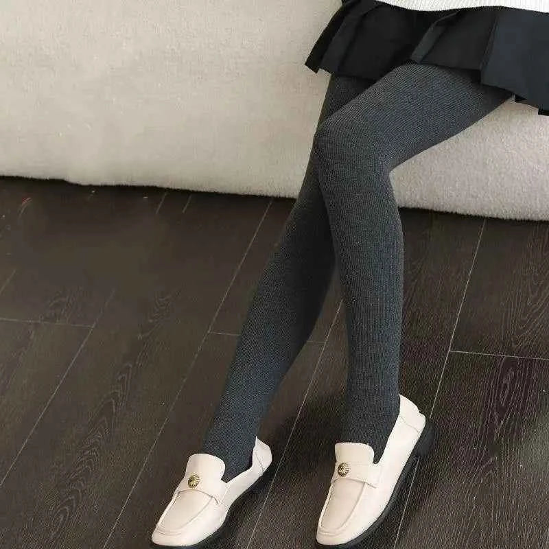 1pair Women Cotton Over Knee High Socks 80cm Lengthened JK Lolita Stockings Autumn Winter Elastic Thigh Stockings Party Socks
