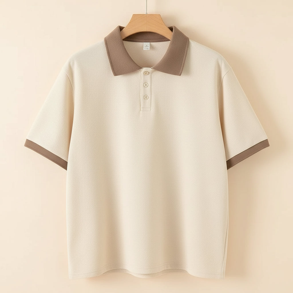 Summer Loose Polo Short-Sleeved T-Shirt with Sweet Style - Vusy Kawaii Shop